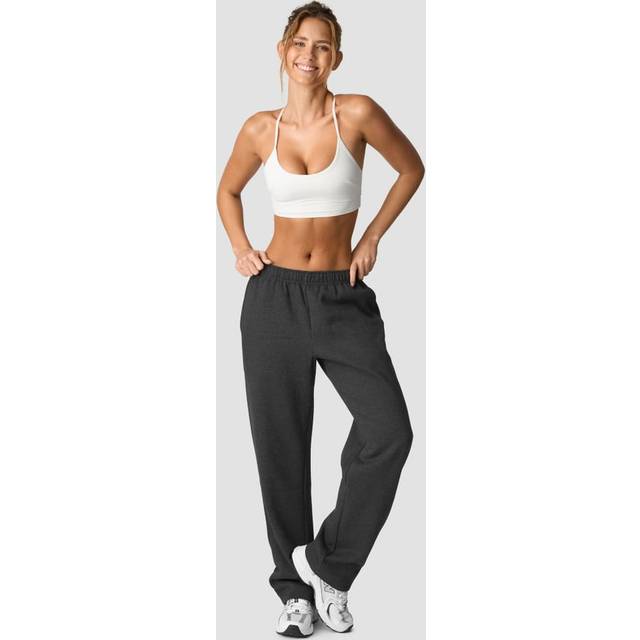 Everyday Straight Leg Sweatpants Grey Melange