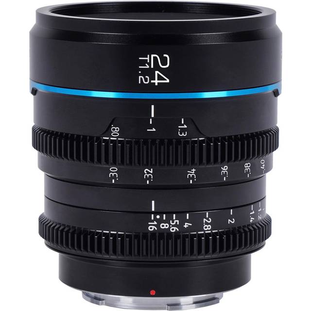 Sirui Night Walker 24mm T1.2 S35 Cine Lens RF Mount Black