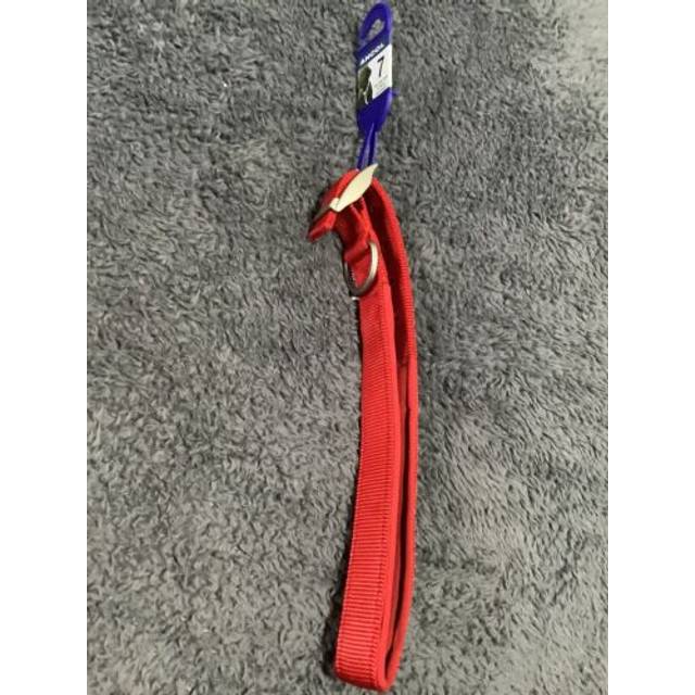 Ancol Viva Dog Collars Buckle Nylon Neoprene Padded Red 5 Sizes - X-Large