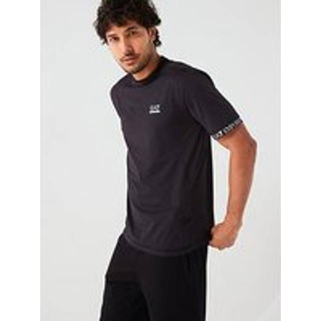 EA7 Emporio Armani Logo T Shirt Black