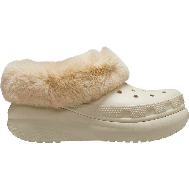 Crocs Furever Crush Bone Kvinde Bone Flade Sandaler hos Magasin