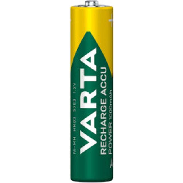 Laddningsbara Ni-MH-batteri AAA | 1.2 V DC | 1000 mAh | Förladdad | 4-Blisterkort