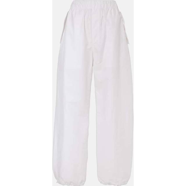 Wardrobe.NYC Beach cotton-blend track pants - white (UK 12)