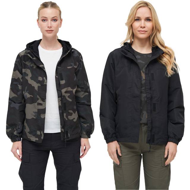 Brandit Windbreaker Summer, textile jacket women , color: Black , size: XS
