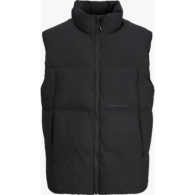 Jack & Jones – Svart pufferväst-Svart/a