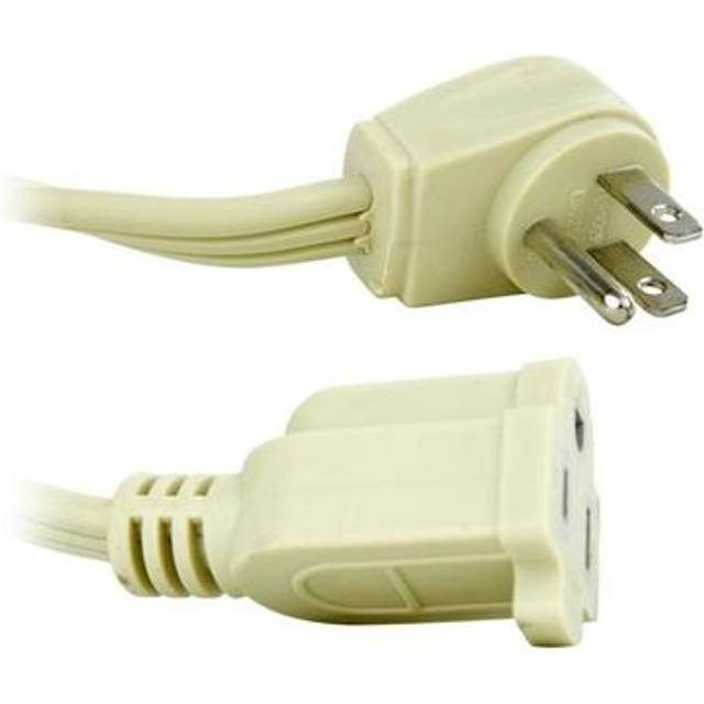 Sunshine Lighting B3166820 12 ft. Sunlite Medium Duty Appliance Extension Cord - 14-3 Gauge - 15A - 125V - Beige & Gray
