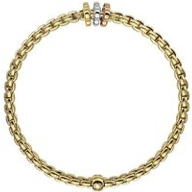 Fope Eka Tiny 18ct Yellow Gold Bracelet - M