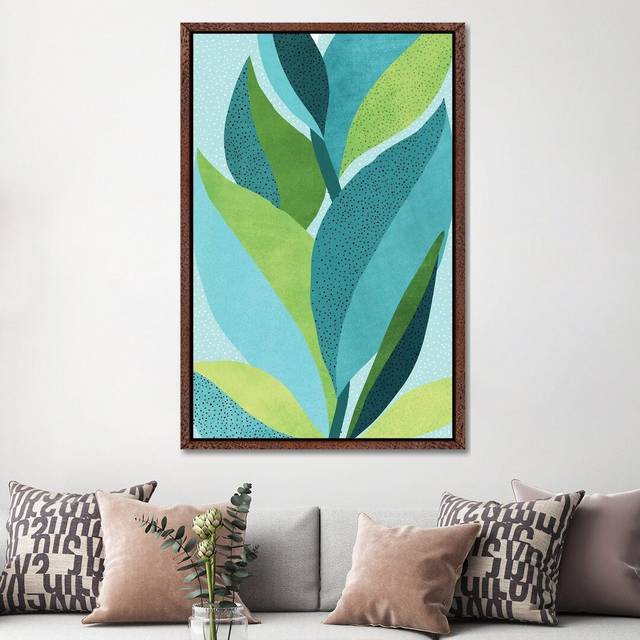 Toward The Light - Print on Canvas - Classic Brown Wood Framed (152.5 cm H x 101.5 cm W)