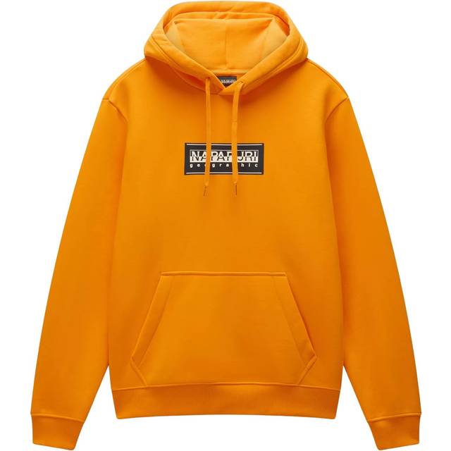 Hooded sweatshirt with logo Napapijri B-Box - Orange