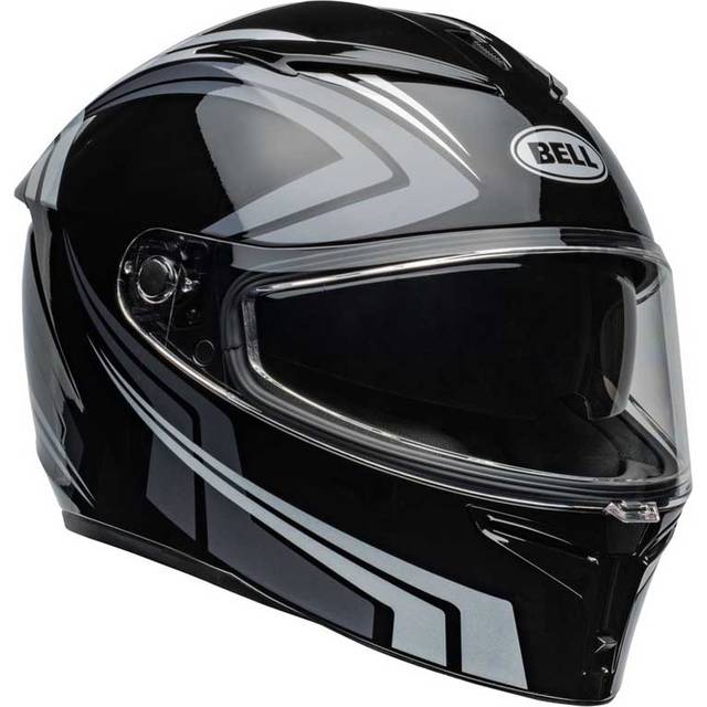 Bell Lithium Jetstream, full face helmet , color: Black/Silver , size: L