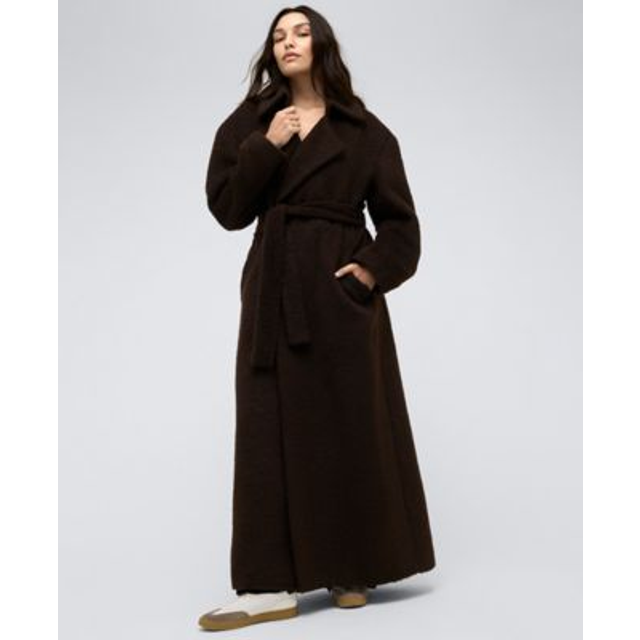 Kenneth Cole Wool-Blend Trench Coat
