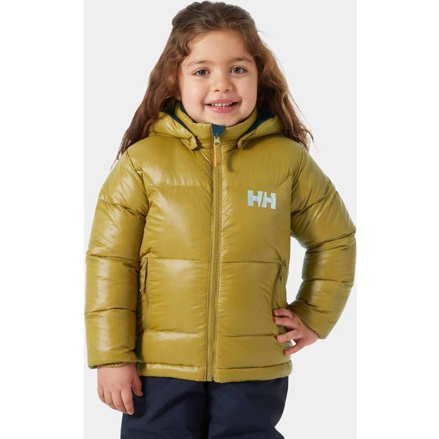 Helly Hansen Barn Isfjord Vinter-dunjacka Brun 104/4 - Lynx Brun