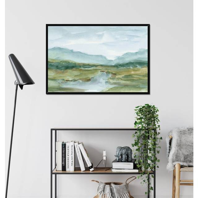 Sketchbook IV by Ethan Harper - Painting - Black Single Picture Framed Paper (65cm H x 95cm W)
