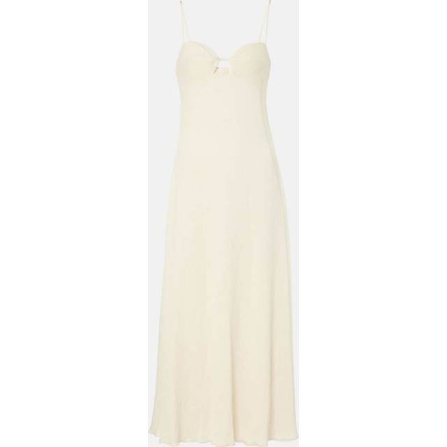 Johanna Ortiz Cutout maxi dress - white (UK 14)