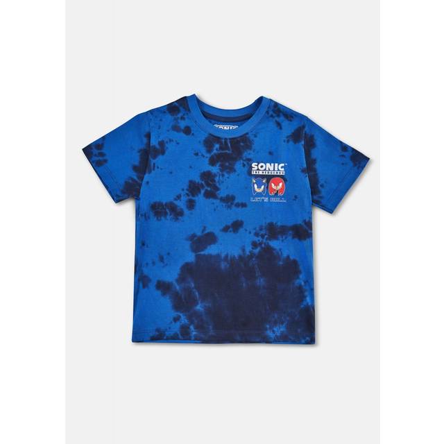 Sonic T Shirt Boys | Angel & Rocket / 3-4 yrs - Oxford Blue
