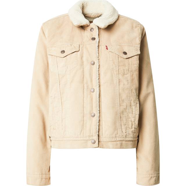 Veste en jean - Beige - L