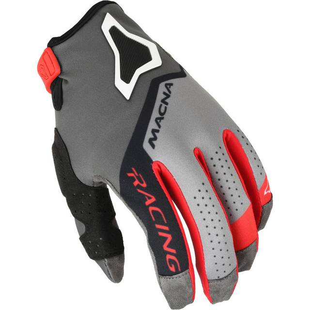 Macna Heat 1, gloves , color: Black/Grey/Red , size: XL