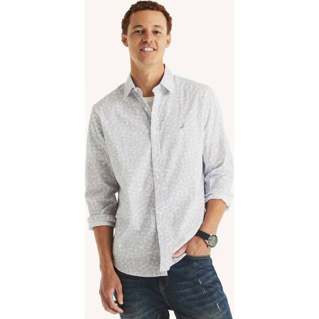 Classic Fit Wrinkle-Resistant Printed Shirt