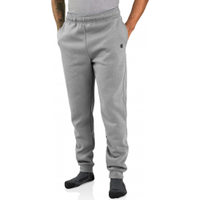 Carhartt Men's Relaxed Fit Midweight Tapered Sweatpant  Heather Grey