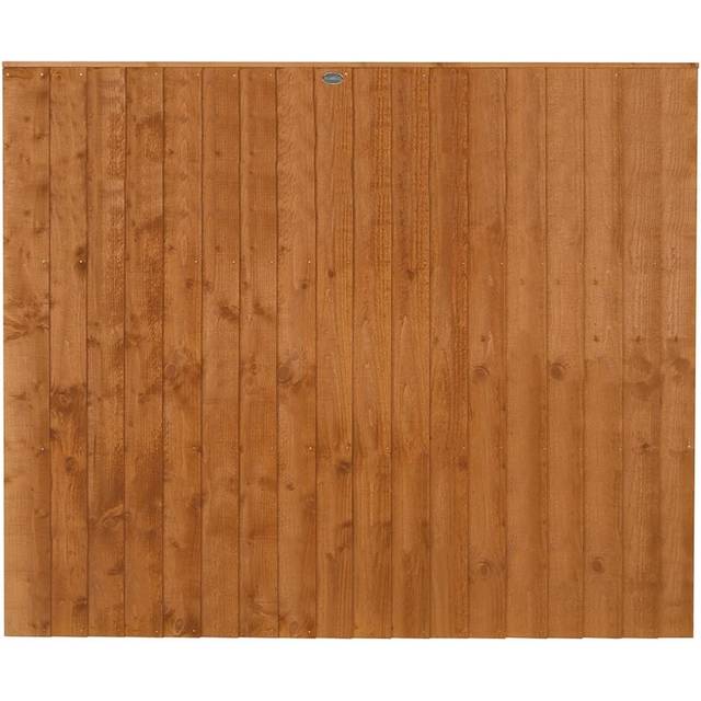 Vertical Board Fence Panel - 1.54m / 3
