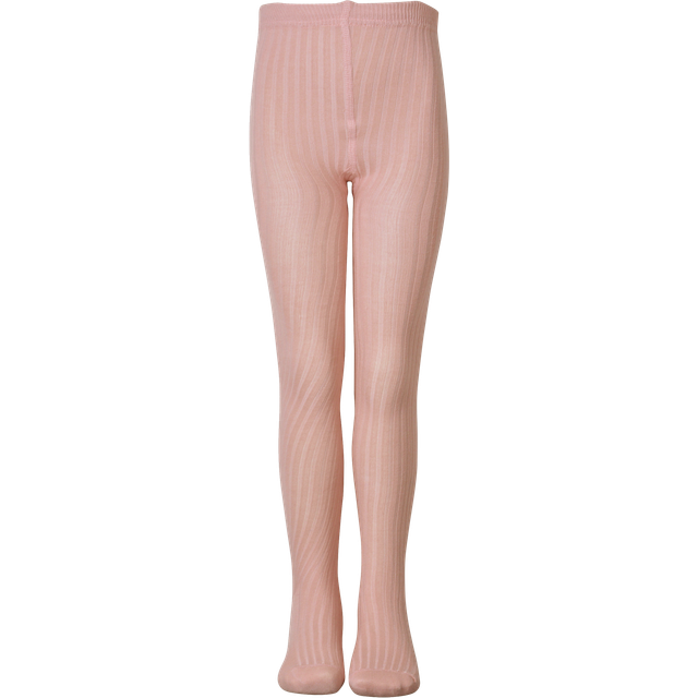 Melton Strumpbyxor - Rib - Korall - Melton - 56/62 - Strumpbyxor