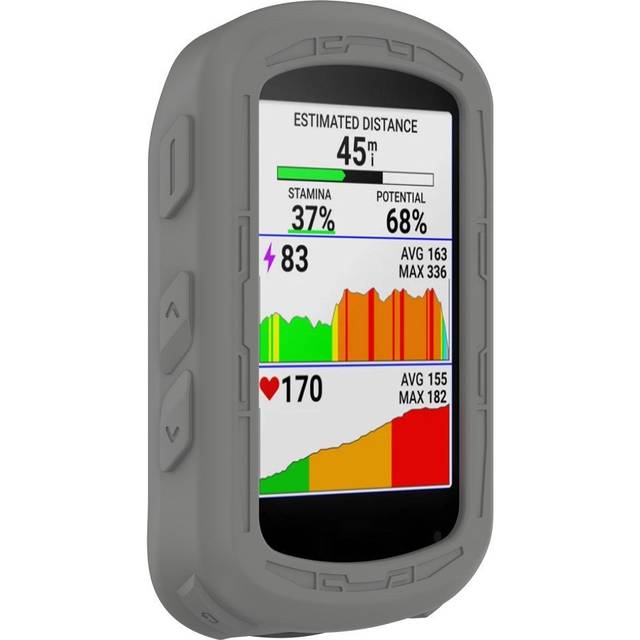 Garmin Edge 840 / 540 Silikon Cykel Dator Skal - Grå