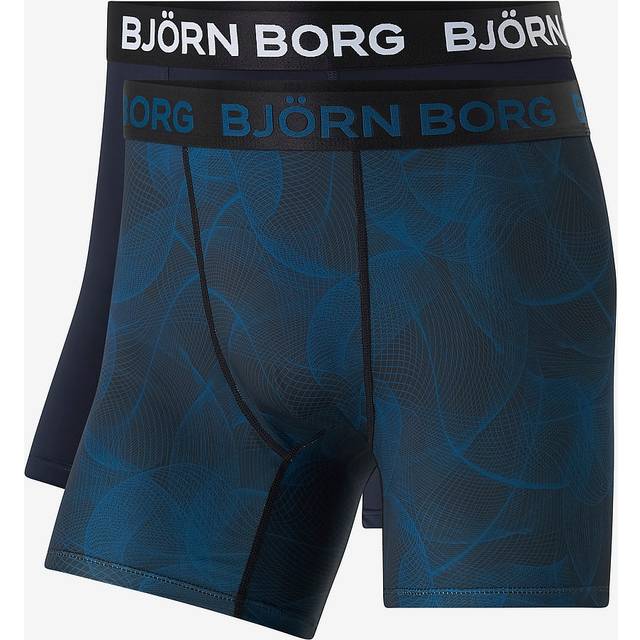 Björn Borg Performance Boxer 2-Pack, Kalsonger herr - Mixed (S)