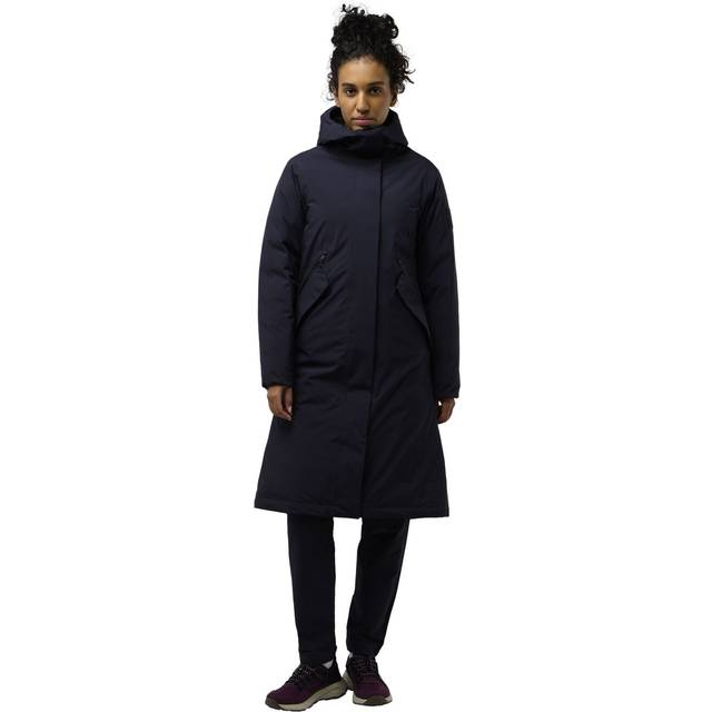 JACK WOLFSKIN Brandenburger Coat W |Marinblå |L x 63.6