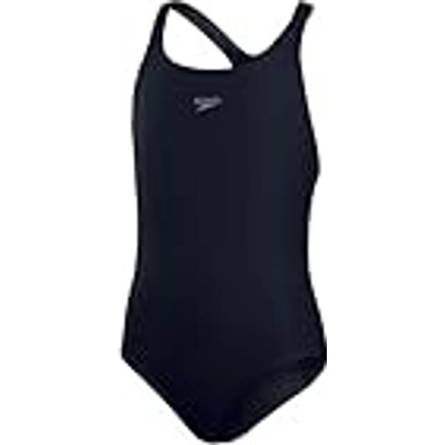 Speedo Girls Endurance+ Medalist - Navy, Navy, Size 13-14 Years - 13-14 YEARS