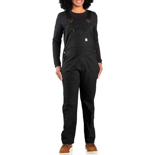 Carhartt Denim Canvas, bib women , color: Black , size: XL