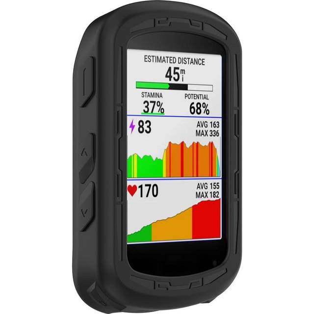 Garmin Edge 840 / 540 Silikon Cykel Dator Skal - Svart