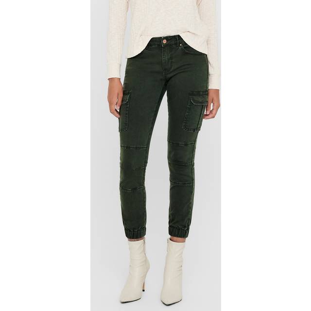 Women's cargo Trousers Only Missouri - Vert