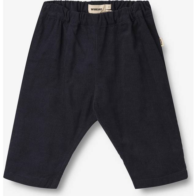 Wheat Byxor Fodrad Aiden Navy | Marinblå | 74 cm