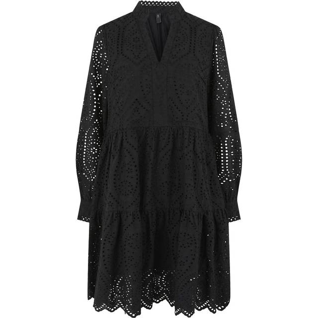 YAS Yasholi Ls Dress S. Noos |Svart |S