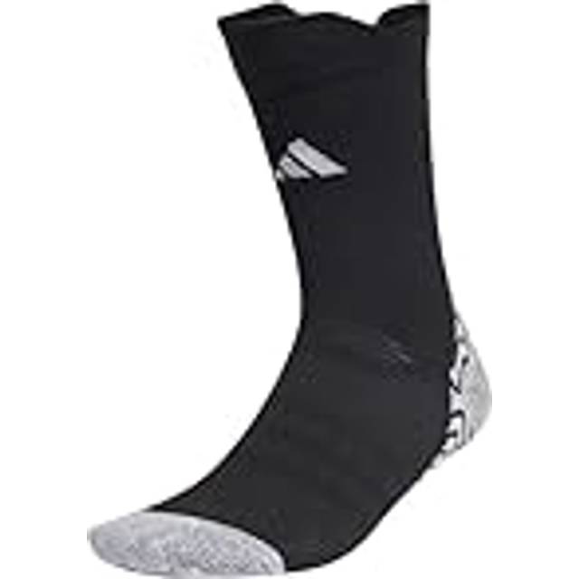 adidas Football GRIP Knitted Crew Light Performance Socks - Black / White - 8.5 - 10