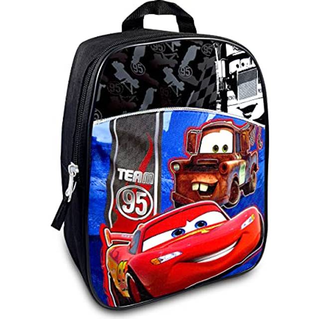 Disney Cars Mini Toddler Preschool Backpack (11) (Disney Pixar Cars School Supplies Bundle)