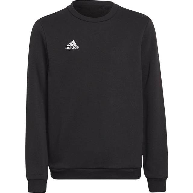 adidas Unisex – Barn Entrada 22 Sweat Top, Black, 9-10 Years
