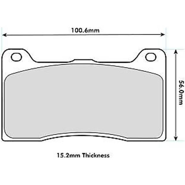Ferodo DS3000 Brake Pads To Fit Wilwood Dynalite / Dynapro Calipers