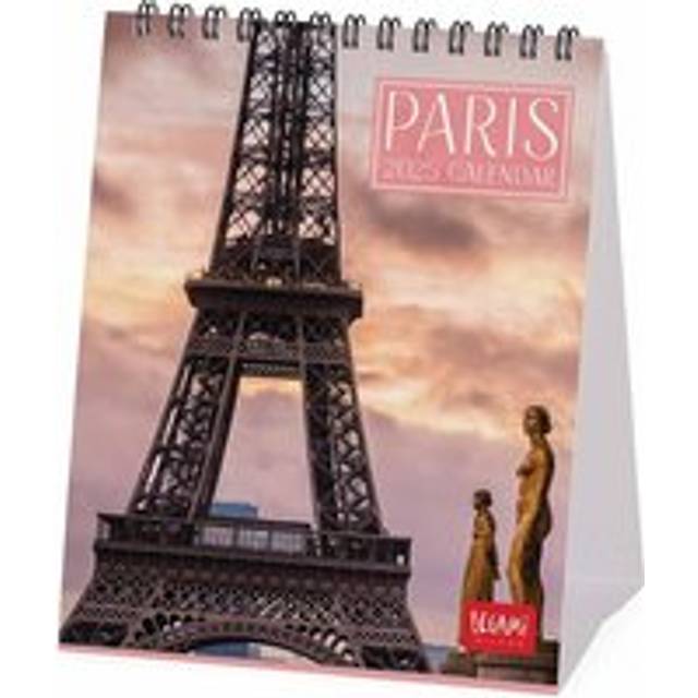 Paris Easel Desk Calendar 2025
