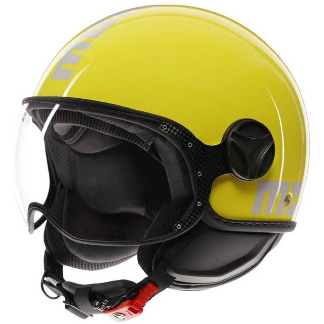 Momodesign FGTR Classic Candy, open face helmet , color: Yellow/White , size: S