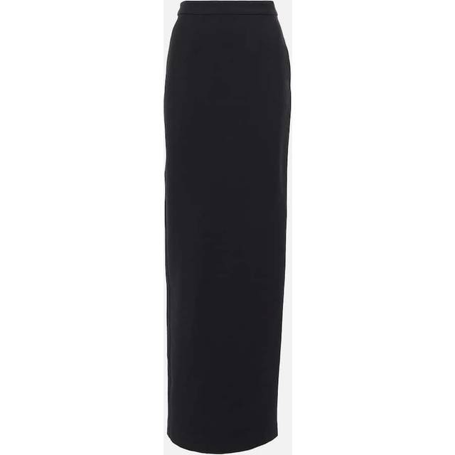 Roland Mouret Asymmetrical wool and silk maxi skirt