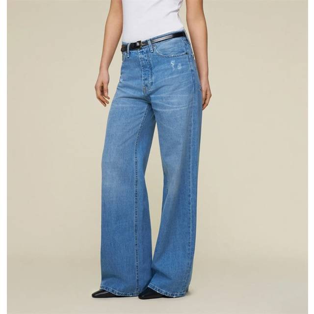 Lois, Jeans, Dam, W28, Skater Loose Jeans Blå