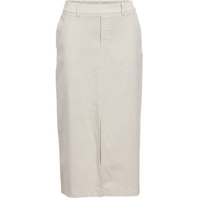 High Waisted Midi Skirt
