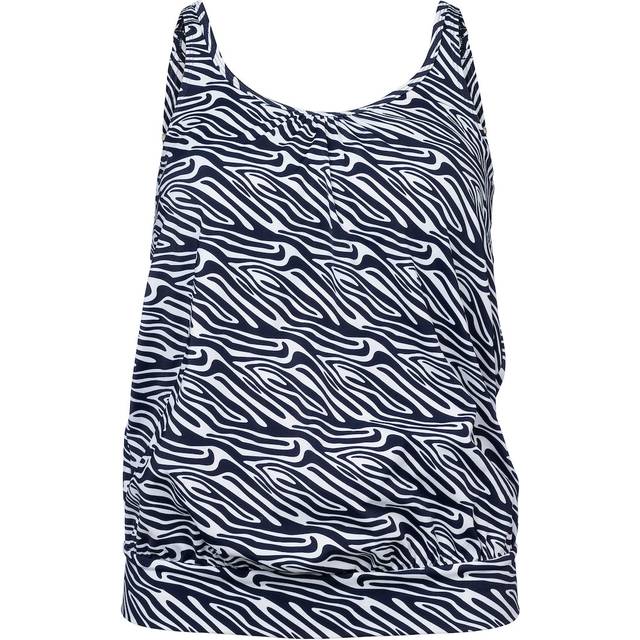 WIKI Tankini Top |Blue |L/C/D CUP