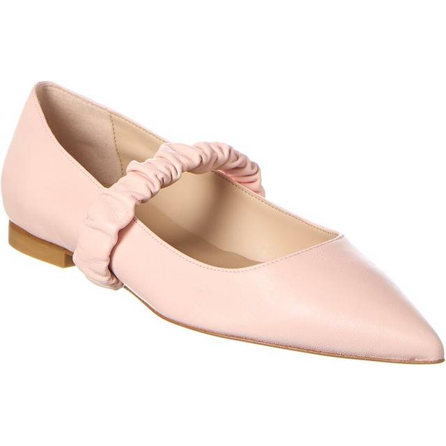 Stuart Weitzman Maxine Leather Ballet Flat