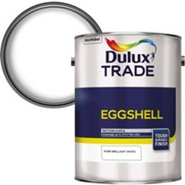 Dulux Trade Eggshell Brilliant White 5L