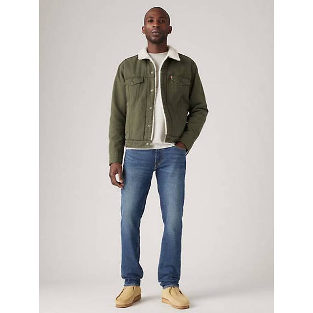 511™ slimmade jeans - Blå / Cozy And Warm - 36X34