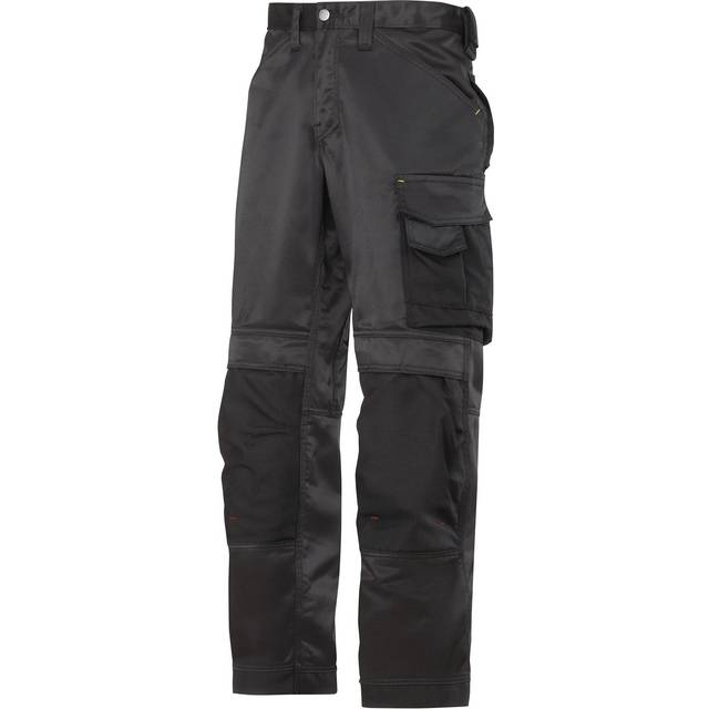 (30S, Muted Black/Black) Snickers Mens DuraTwill Craftsmen Non Holster Trousers