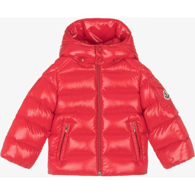 Moncler, Winterjackets, unisex, Red, 18 M, Quilted Down Jacket
