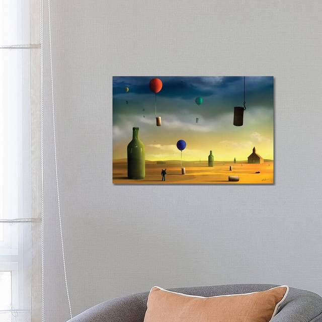 Rolhas (Corks) by Marcel Caram - Graphic Art Print on Canvas - Wrapped Canvas (66.04 cm H x 45.72 cm W x 1.91 cm D)